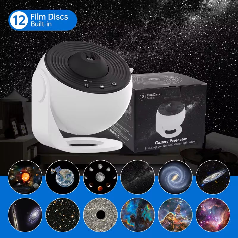 Galaxy Projector Night Light  